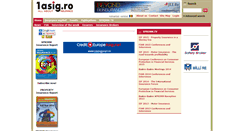 Desktop Screenshot of insurance.1asig.ro
